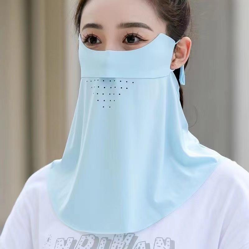 3D UV Protection Breathable Outdoor Face Cover for Summer