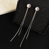 Tassel Ear Line Long, Niche Earrings, Simple, Fashionable, Versatile, Elegant, Luxurious, High-end Ear Accessories
