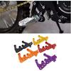 Pedal Mounting Bracket for Surron Light Bee X/S/X160/X260 Dirtbike Off-road Motorcycle Modified Sur-ron Parts (Black)