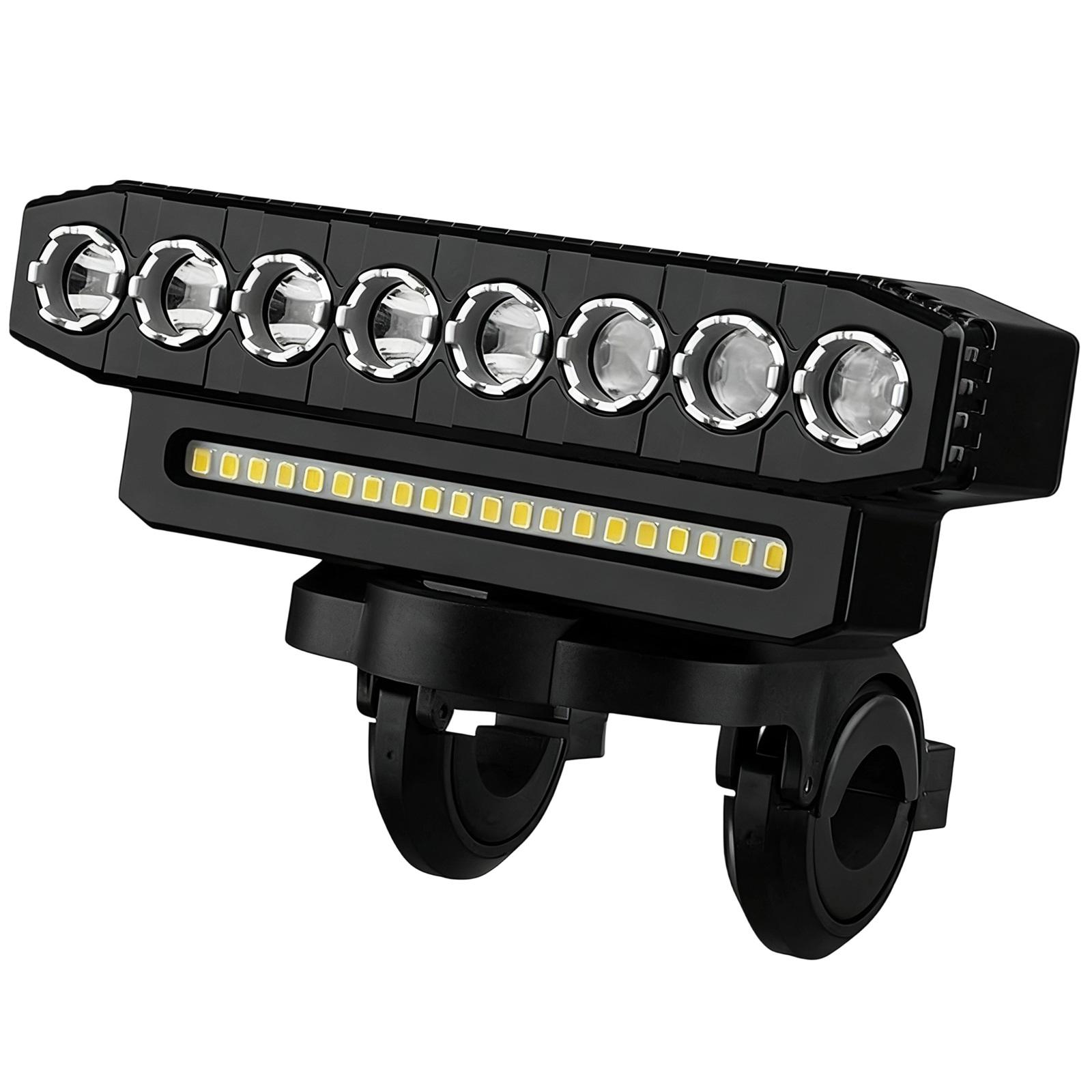 

Cycling Lights - -Dazzling 500 Led Bikee Lights, Front Rear Bikee Headlight | Bicyclee Light Set with Quick-Release, 6 Modes Powerful Bicy One Size