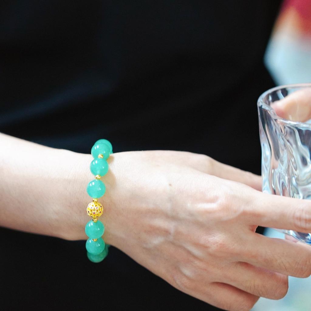 10Mm High-Quality Design Dongling Jade High-End Atmosphere Bracelet Bracelet Bracelet