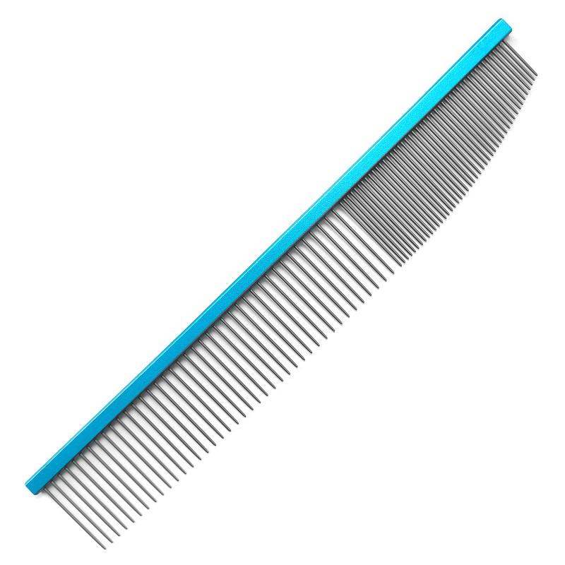 Aluminum Pet Grooming Comb Cats Dogs Long Short Hair Detangling Deshedding