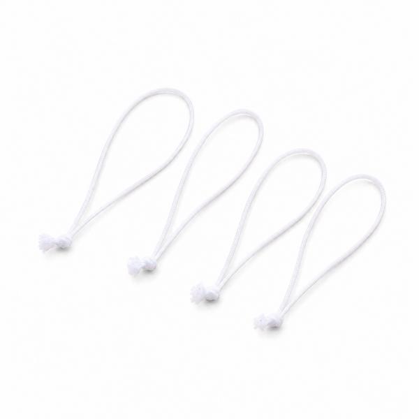 6xFishing Line Phone Strap, HandKnotted Nylon Mobile Lanyard 4.8cm, Uniform Cord for Commuters,