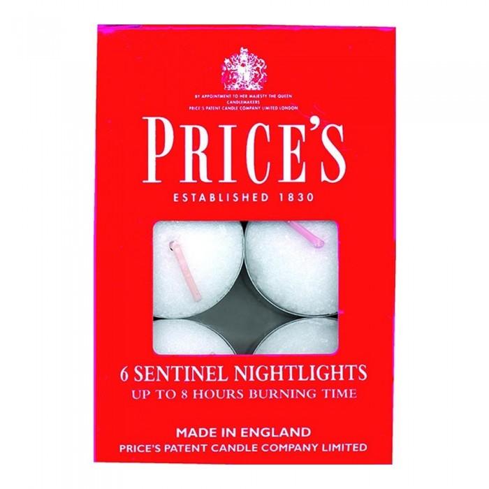 Prices Sentinel Nachtlichter 8h 6er-Pack