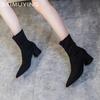 Pointed Toe Suede Women Ankle Boots High Heels Fashion Boots Woman 2025 Trend Winter Designer Walking Elegant Sexy Mujer Botas