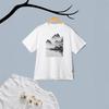 Western Style New Fashion Casual Loose Print round Neck Short sleeve T-shirt Top Printed T-shirt Top
