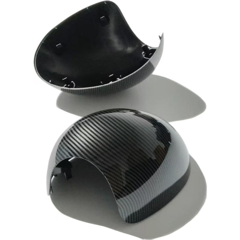 ABS Carbon Texture Wing Mirror Cover Cap 51162754913 For Mini For Cooper R55 R56 R57 R58 R60 R61 2007-2014 -2Pcs