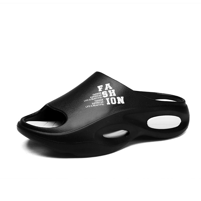 Fashion Men's slippers Platform soft EVA non-slip 2024 summer casual sports beach sandals Lightweight flip-flops bathroom shoes