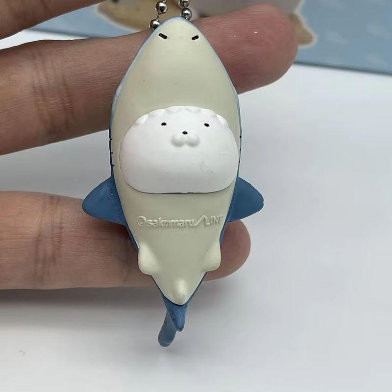 Rabbit New And Ocean Partner Aquarium Limited Edition Sea Elf Penguin Action Figure Keychain Bag Pendant Unique Souven