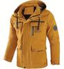 Male Spring/Fall Single-Layer Lightweight Hooded Trench Coat Youth Windproof Waterproof Outdoor Hiking Jacket