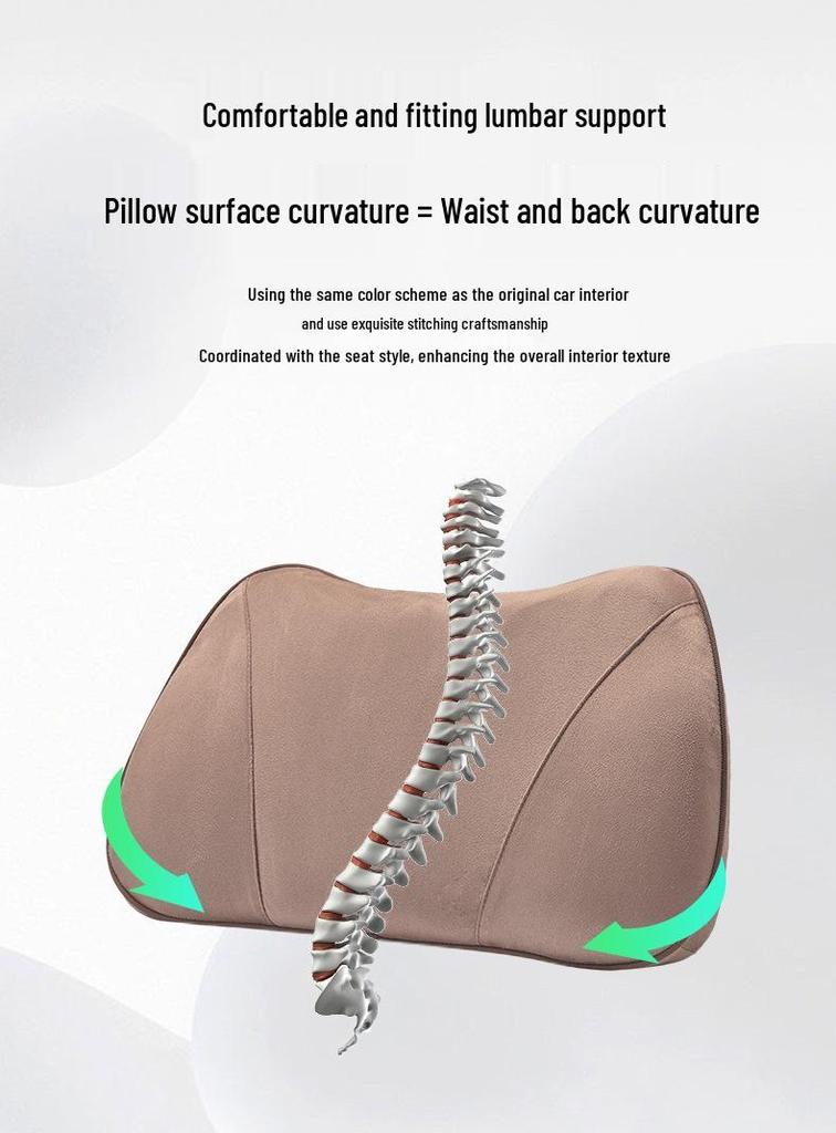 Leapmotor C11 Car Seat Pillow: Comfortable Memory Foam Lumbar Support