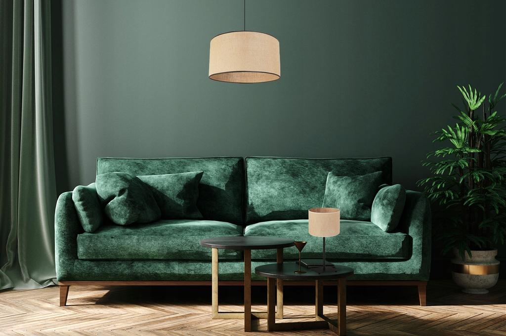 TABLE LAMP JUTE LAMPSHADE 20 CM