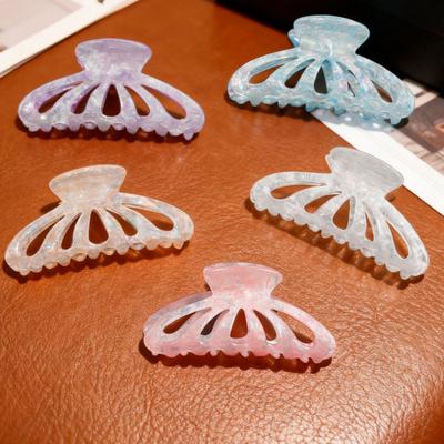 Hair Claw Clips for Women Colorful Non-Slip Claws for Thick Thin Hair Elegant Shark-Clip Hair Accessories for Girls