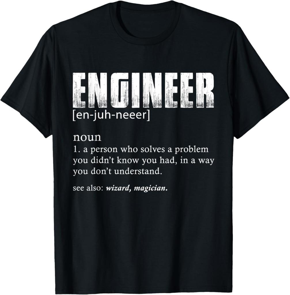 Engineer Definition T Shirt Funny Engineering T-Shirt