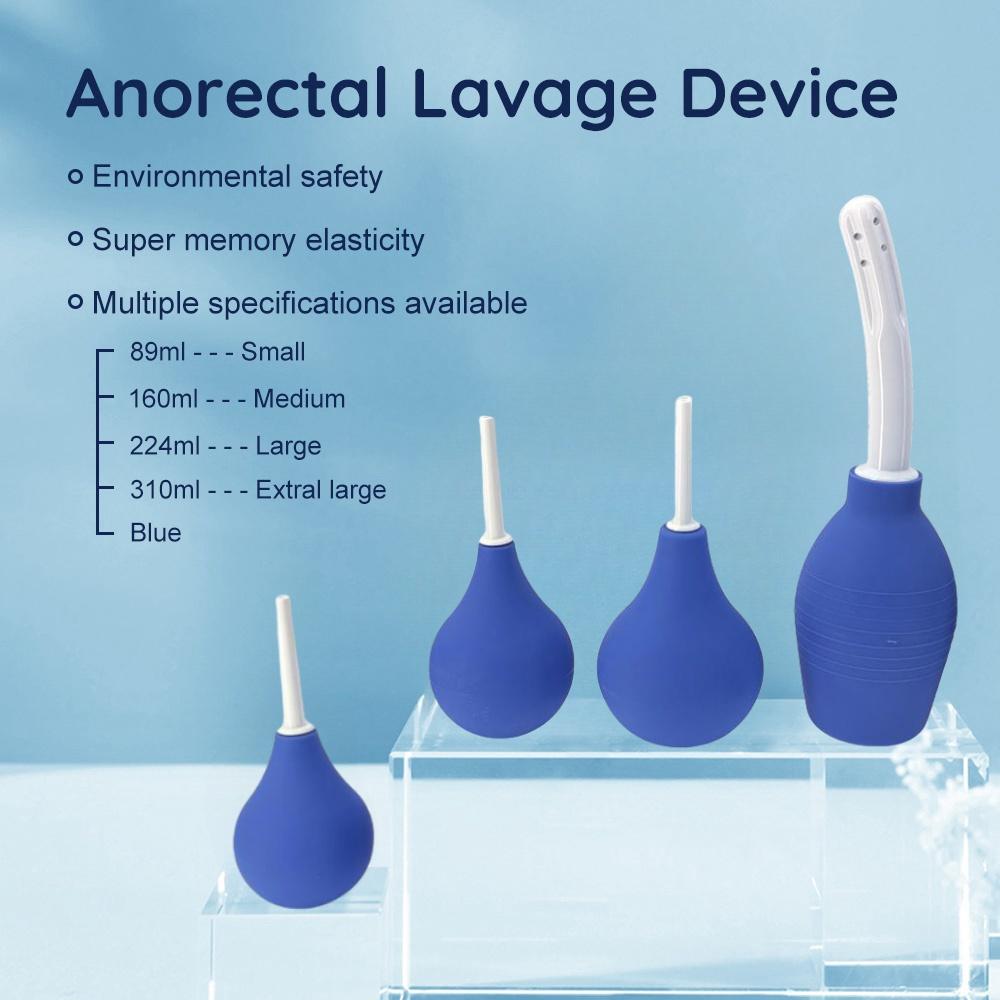 Butt Plug Sex Toys Anal Washer Nozzle Pump For Women Vaginal Shower Men Anal Cleaner Adults  Cleaner Douche Enema Product