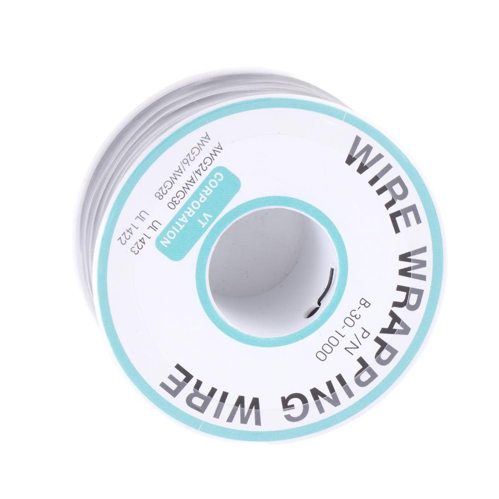 30AWG Cable Single Core Strand 0.25mm Tin Plated Copper Wire Wire Wrapping Wire  DIY PCB Soldering