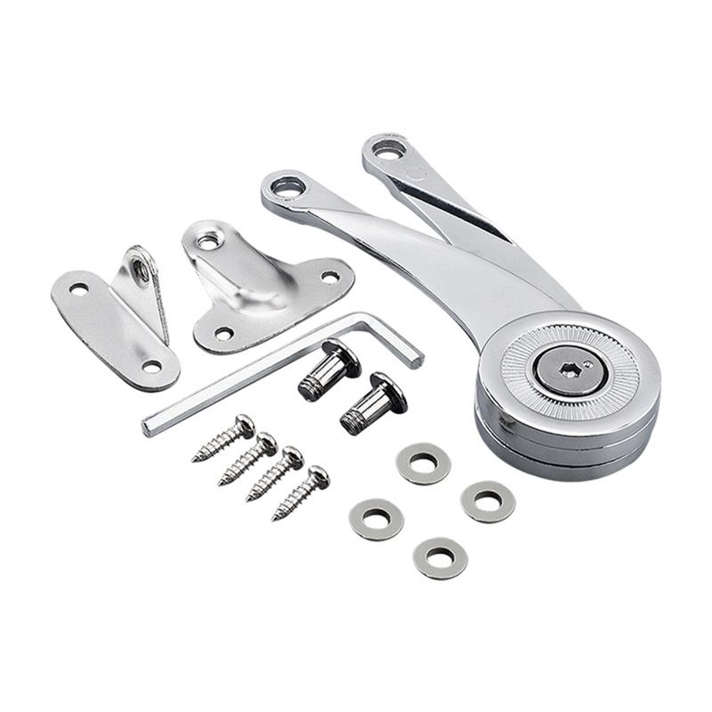 Hydraulische Scharniere mit zufälligem Stopp, verstellbare polnische Scharniere für Küchenschranktüren, Möbel-Hebeklappen-Stützbeschläge