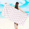 1pc Cute Love Bow Pattern Ultra-fine Fiber Beach Towel, Beach and Swimming Quick Drying Absorbent Beach Towel