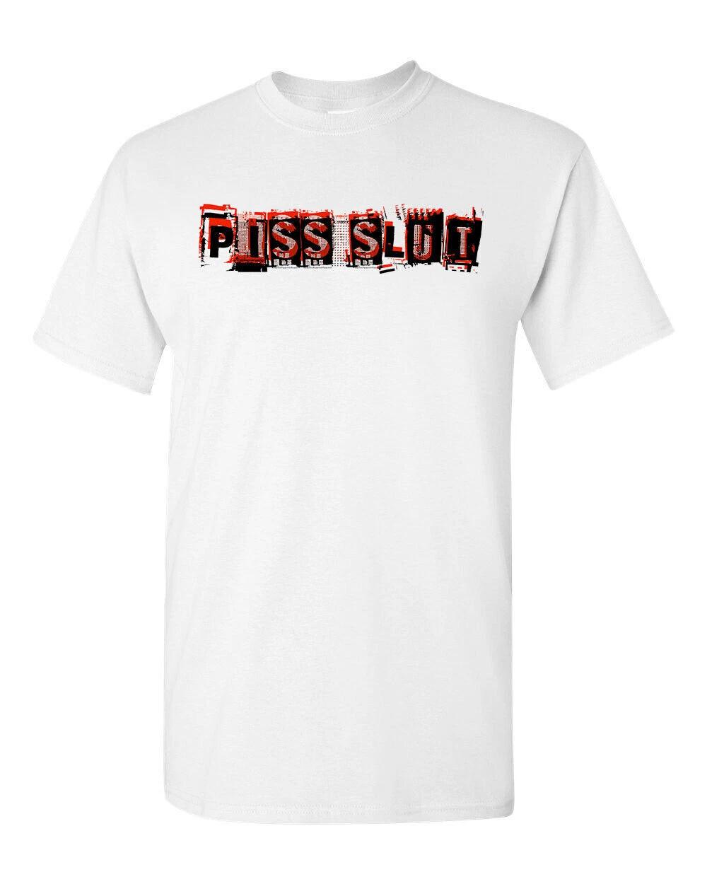 

Retro Novelty Tee T Shirt 60s 70s 80s P*SS SL*T Funny Water Sports 4XL