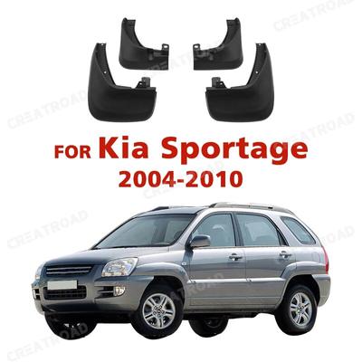 Molded Car Mud Flaps For Kia Sportage 2004 2005 2006 2007 2008 2009 2010 Mudflaps Splash Guards Mud Flap Mudguards Accessories
