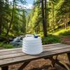 Tragbarer Wassertank mit großem Fassungsvermögen, faltbar, mit Hahnen, Outdoor-Ausrüstung für Camper,