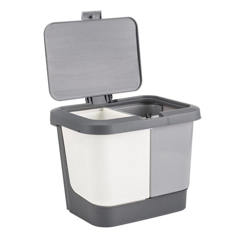 Mini Desktop Classified Trash Can