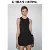 UR 2025 Summer Sleeveless Workwear Pocket Mini Dress