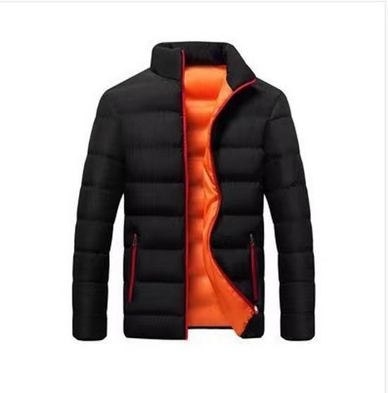 Men's Autumn/Winter Cotton Stand-up Collar Sports Jacket - Warm, Outdoor, Casual Coat