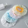 1PC shower cap for women, waterproof for bathing, household use, makeup, kitchen, oil fume and dust cover
