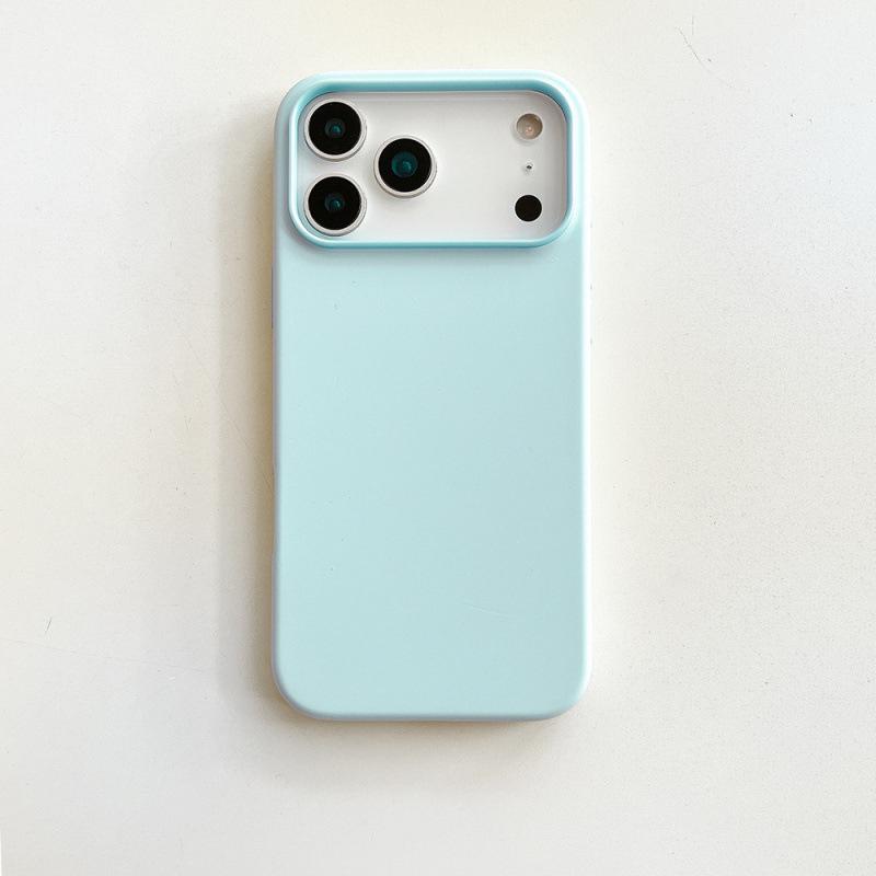 New Pure Color Liquid Silicone Case for iPhone 17 Pro Max: Anti-Fall Design