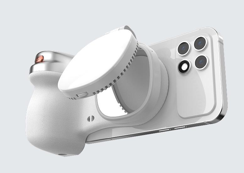

Magnetic Camera Stabilizer with Bluetooth Remote for Zoom & Photos