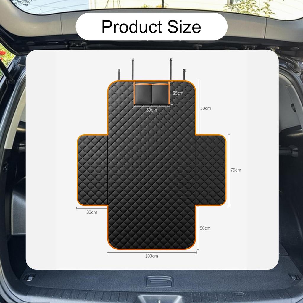 Dog Suv Cargo Liner Anti Scratch Wear Resistant Pet Trunk Mat Cover For Suvs Sedans Car Interior Accessory