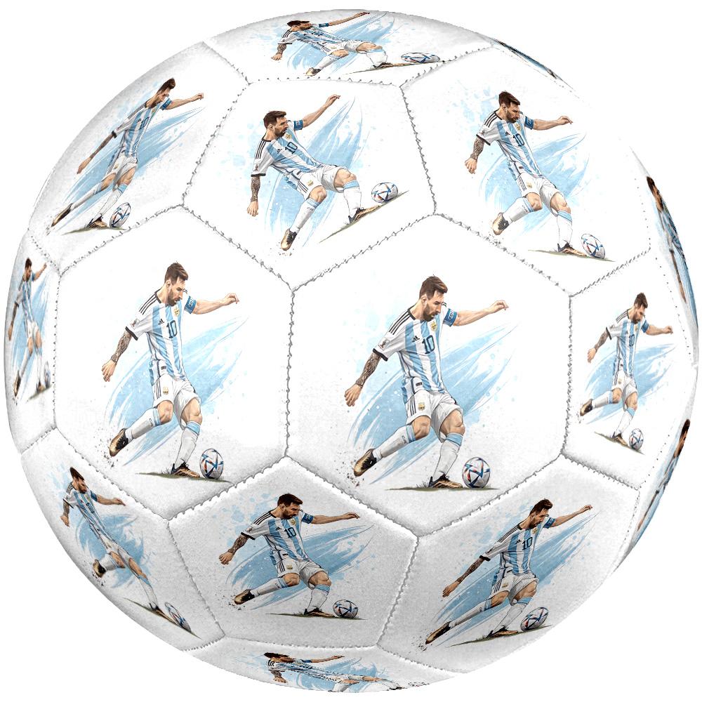 Argentina's Messi Celebration Size 5 Soccer Ball Machine-Stitched Indoor/Outdoor Training and Matches for Football Accessories