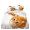 Dream NS Dog Cat Bedding Set Home Textiles Duvet Cover Set Bedclothes 2/3PCS Bedding Set Twin Single Boys Adult New Year Gift