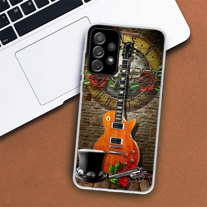 Guns N Roses Good Time Phone Case For Samsung Galaxy A51 A71 A50 A70 A40 A30 A20E A10 A41 A31 A21S A11 A01 A6 A8 + A7 A9 Plus
