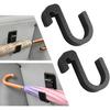 2PCS Double Car Umbrella Hook,No Drilling Car Umbrella Holder Stable Placement of Umbrellas for Trunks,Non-Wobbly Umbrellas Holder for Cars Interior