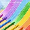 48 Colors Triangular Oil Pastels Smudge-Free Ergonomic Easy-Grip Break-Resistant Kid-Safe for Art Learning Creative Development