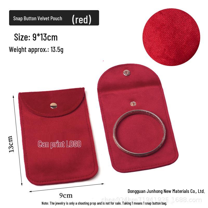 High-Grade Velvet Jewelry Storage Bag for Necklace, Ring, Bracelet