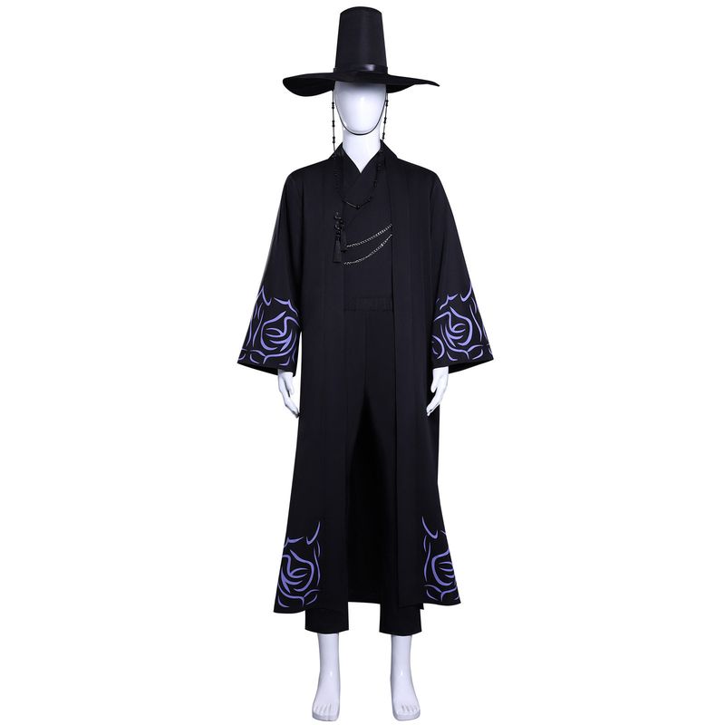 New K-Pop Girl Group Cosplay Costumes, Demon Male Group Lead Performance Cosplay