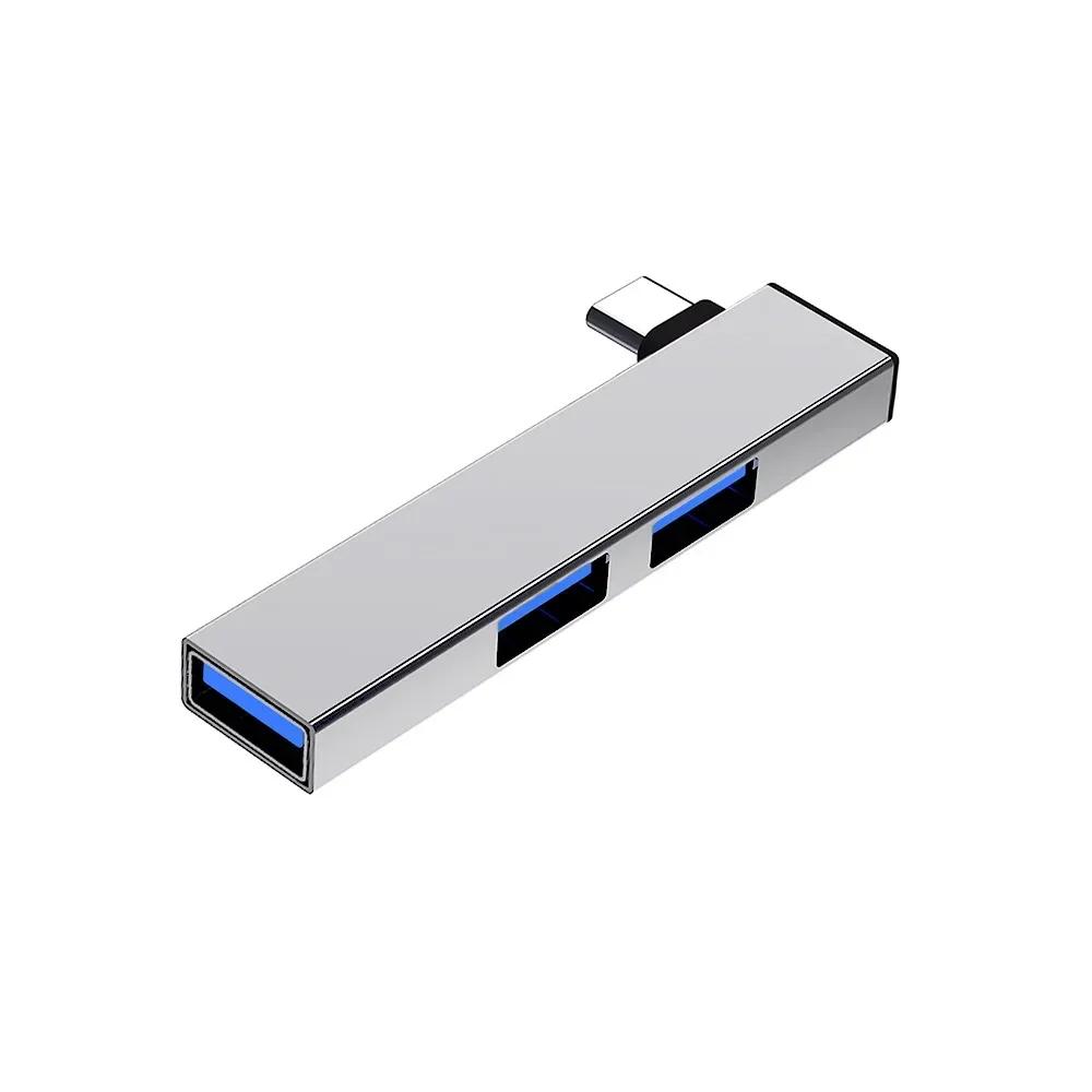 3 in 1 USB Hub OTG Adapter USB 30 Type C to 3 Port Splitter with 50Gbps Speed for PC Laptop Notebook Data Transfer
