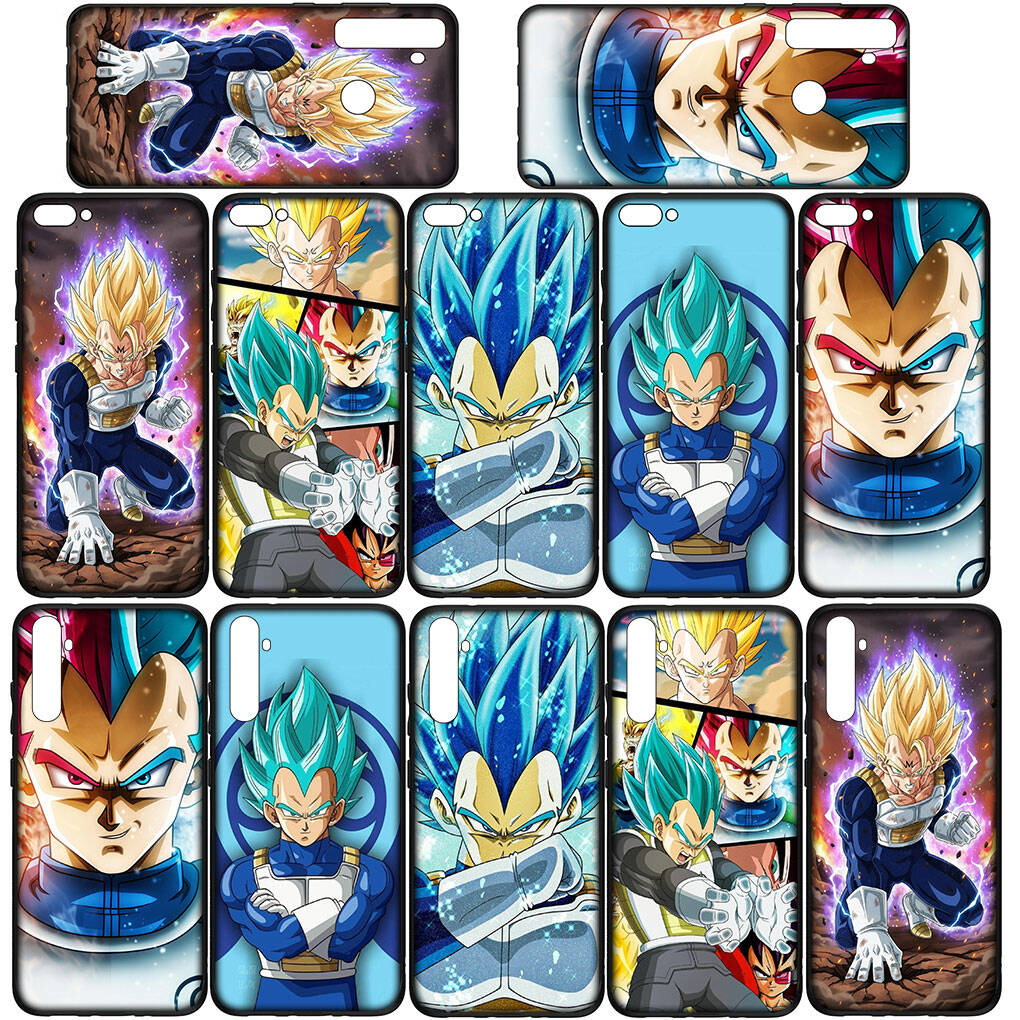 Phone Case for iPhone 17 15 16 Plus Redmi Note 14 12 11 13 Pro Max Huawei P30 P20 Lite OPPO A60 A40 A80 A54 Son Gokus Cartoon Dragon Vegeta Ball Cover