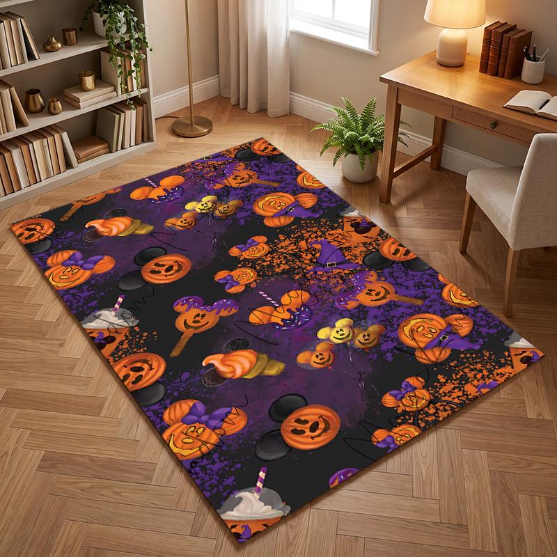 Šťastný Halloween (5) Kancelářské koberce vhodné do obývacích pokojů, ložnic, kanceláří a kuchyní dárek pro moderní domácí dekoraci