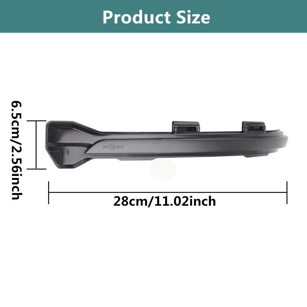 For VW Golf 7 GTI R GTE GTD MK7.5 13-19 Touran Jetta MK7 LED Dynamic Turn Signal Blinker Sequential Side Mirror Indicator Light