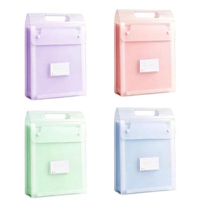 Colorful File Folders Colored A4 Accordions File Folders Organizers With Safe Closure For Important Documents Storage