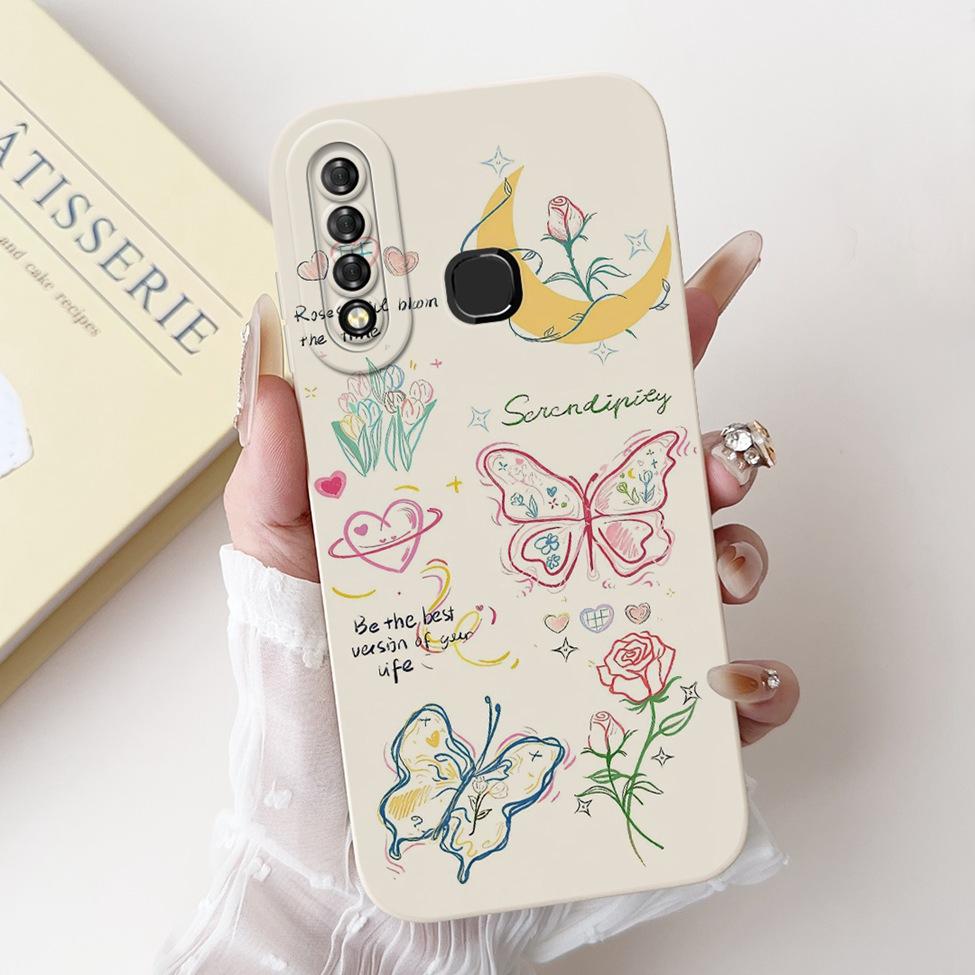 For Infinix S4 Cover Case Luxury Cute Cat Printing Pattern Casing For Infinix Smart 3 Plus X627V Back Cover S4 X626 X610B X626B