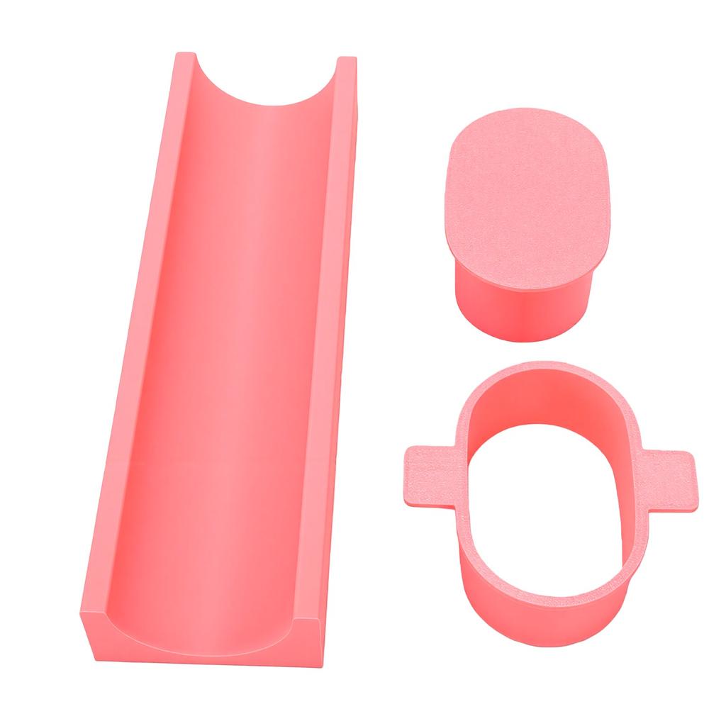 Cakesicle Mold Set Reusable Easy Demolding Cake Pop Mold Kit for Home Baking Birthday Parties Pink