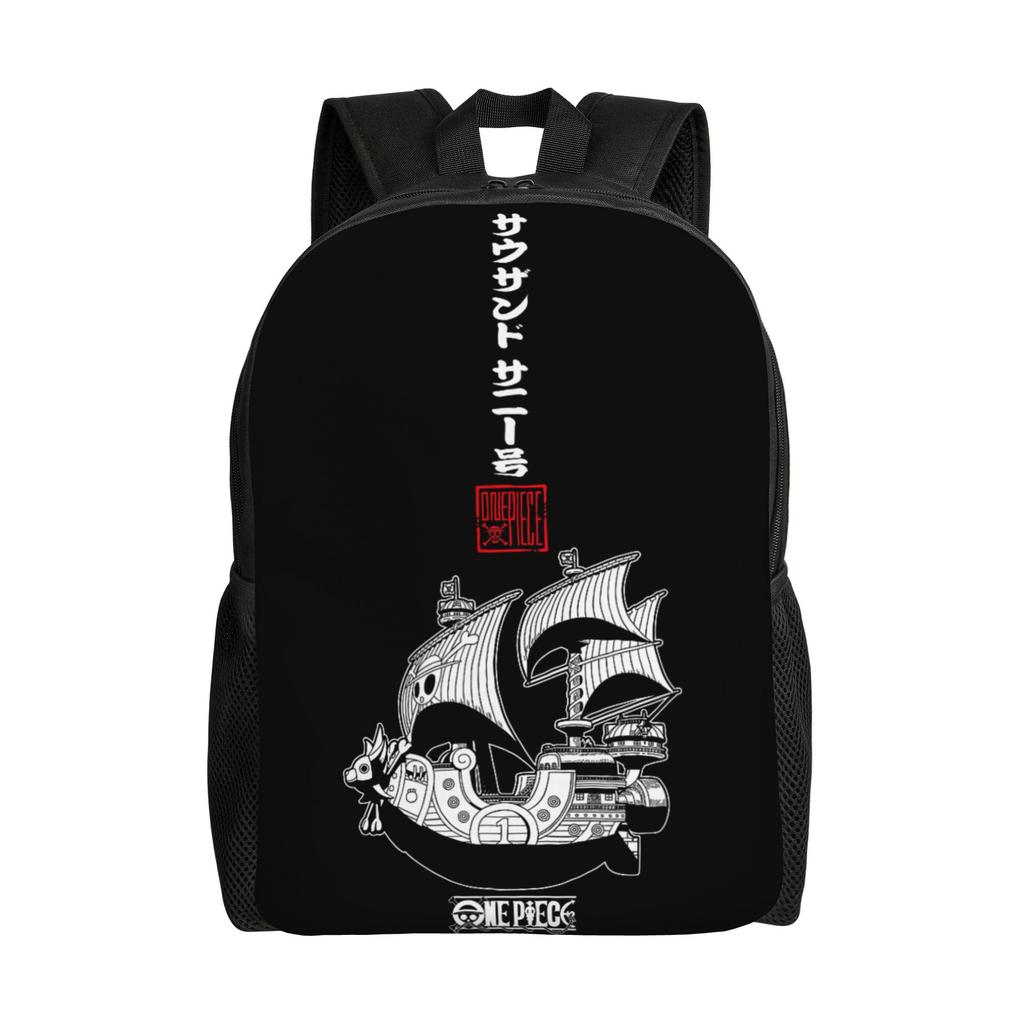 Fashion Backpacks One Piece Anime Monkey D Daypack Ita Bag  Mochila Snack Storage School Large Capacity Rucksack