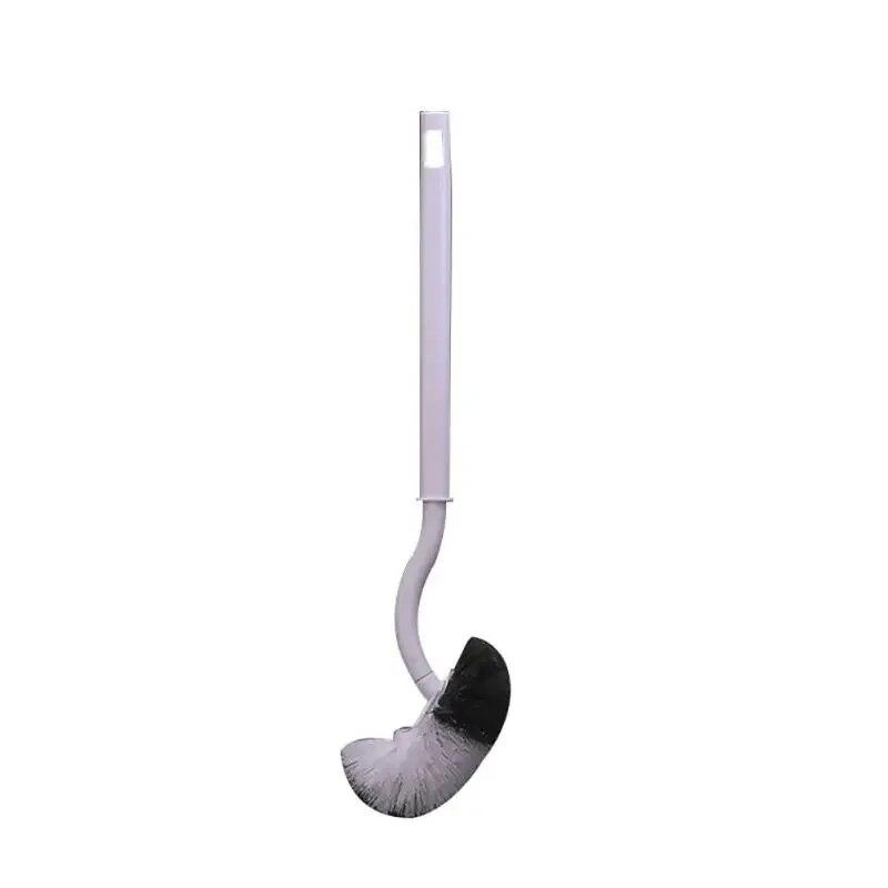 Household Toilet Long Handle Toilet Brush; Toilet Brush; Cleaning Wall-mounted Toilet; No Dead Corner Cleaning Toilet