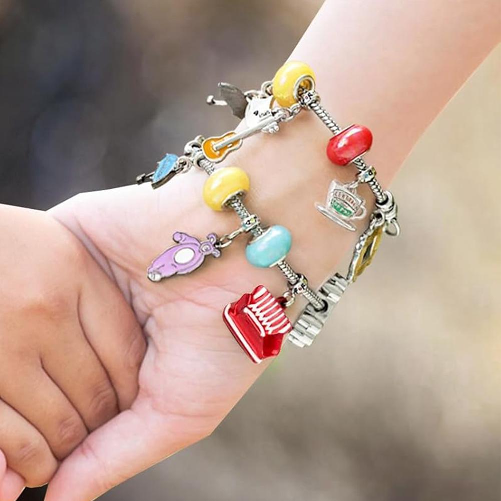 Advent Calendar 2024 DIY Bracelet Set Christmas Countdown Calendar 24 Days Xmas Countdown Calendar TV Show Xmas Gift for Women