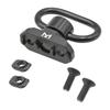 Ryohin Buhin UTG Type M-LOK QD Sling Mount & QD Sling Swivel Replica Set with QD Hole Adapter, Aluminum & Steel